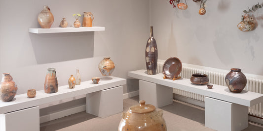Nic Collins ceramics exhibition at Goldmark