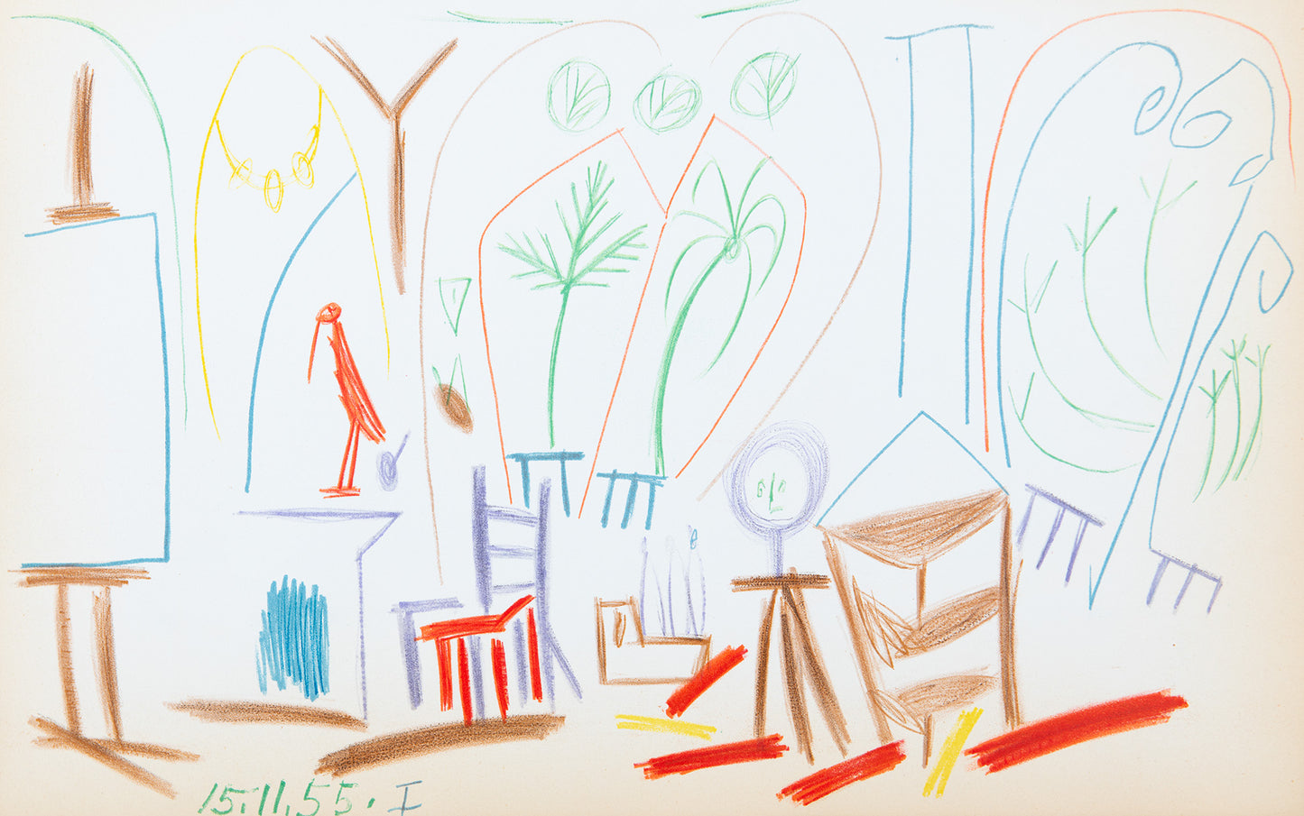 Atelier "La Californie", Cannes 15.11.55 I