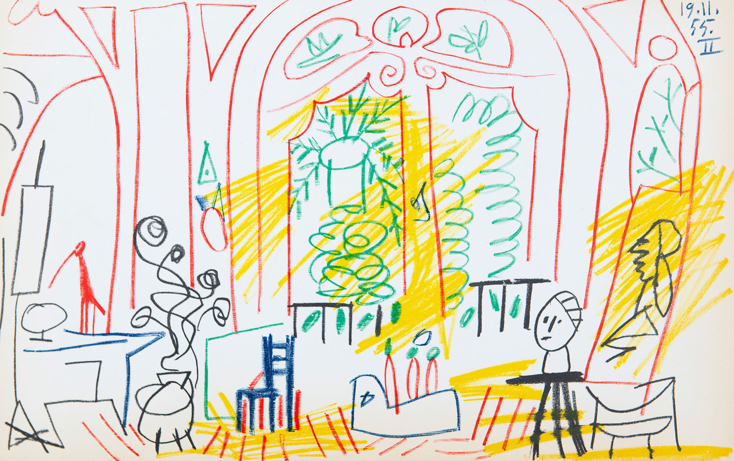 Atelier "La Californie", Cannes 19.11.55 II