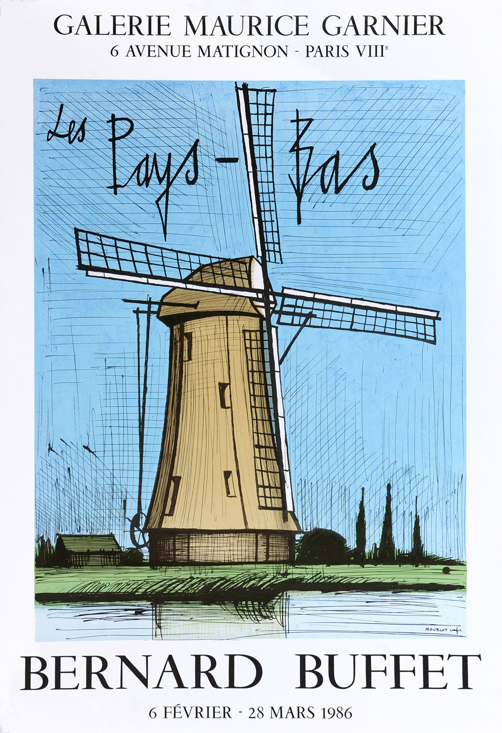 Bernard Buffet Bernard Buffet - Les Pays Bas – Goldmark