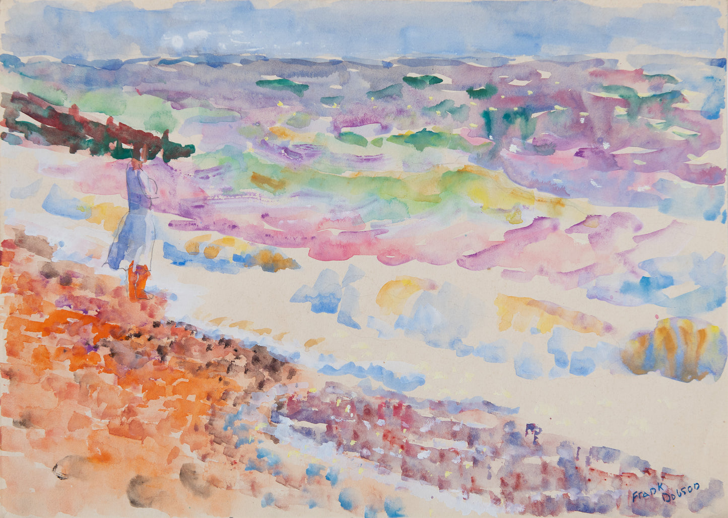 Woman at the Shore