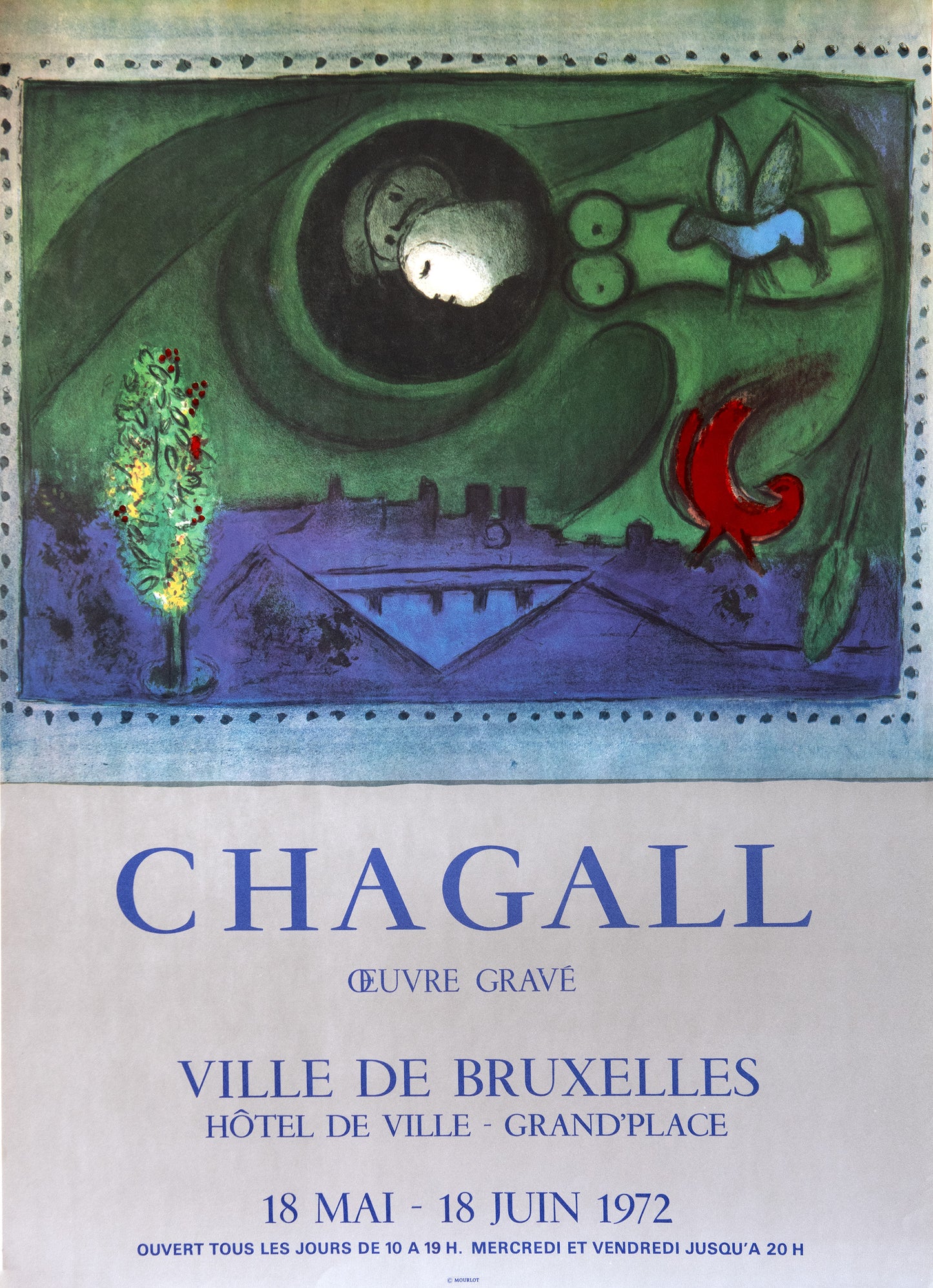 Chagall - Oeuvre Gravé