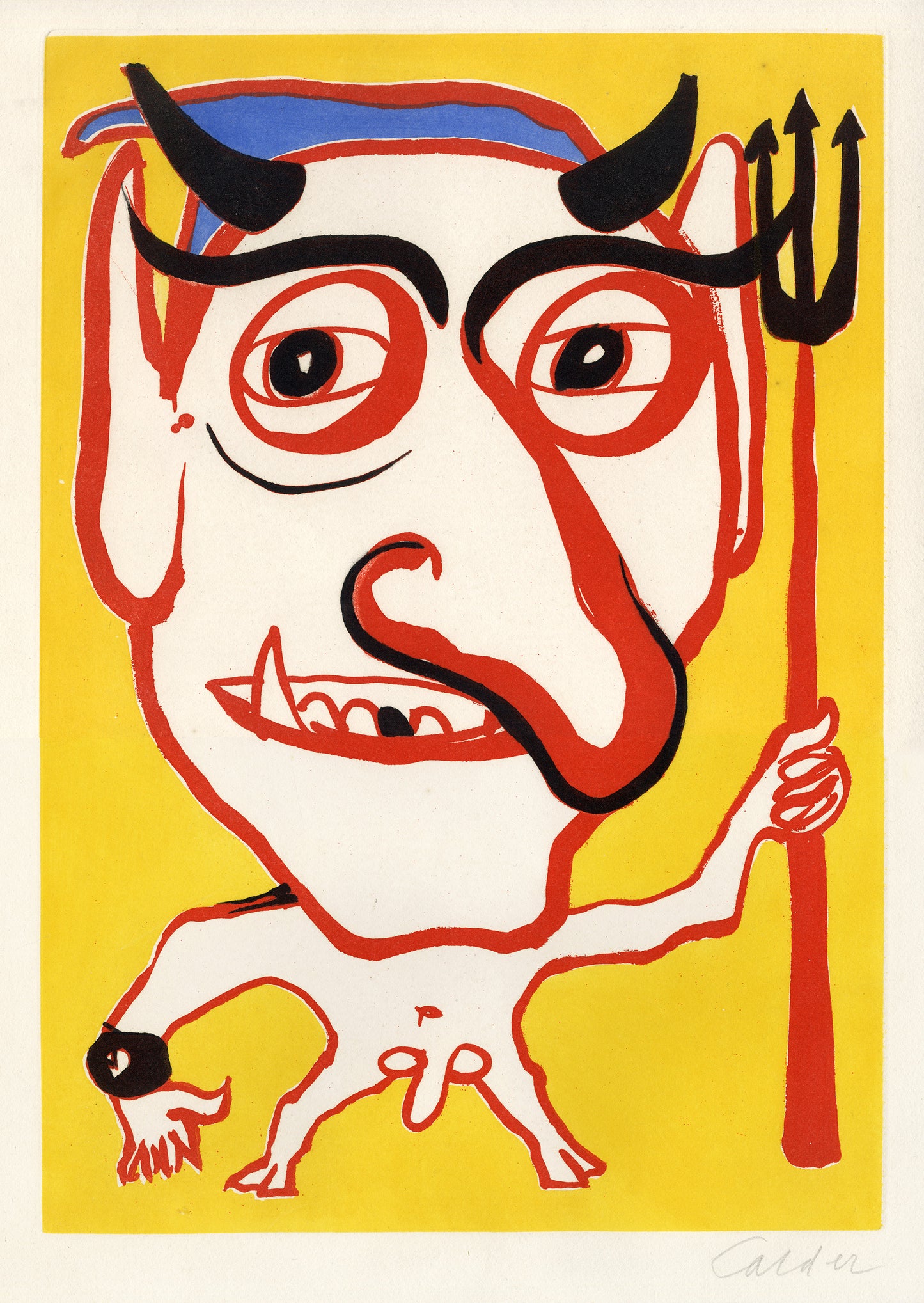 Devil (portrait of Constantin Tacou)