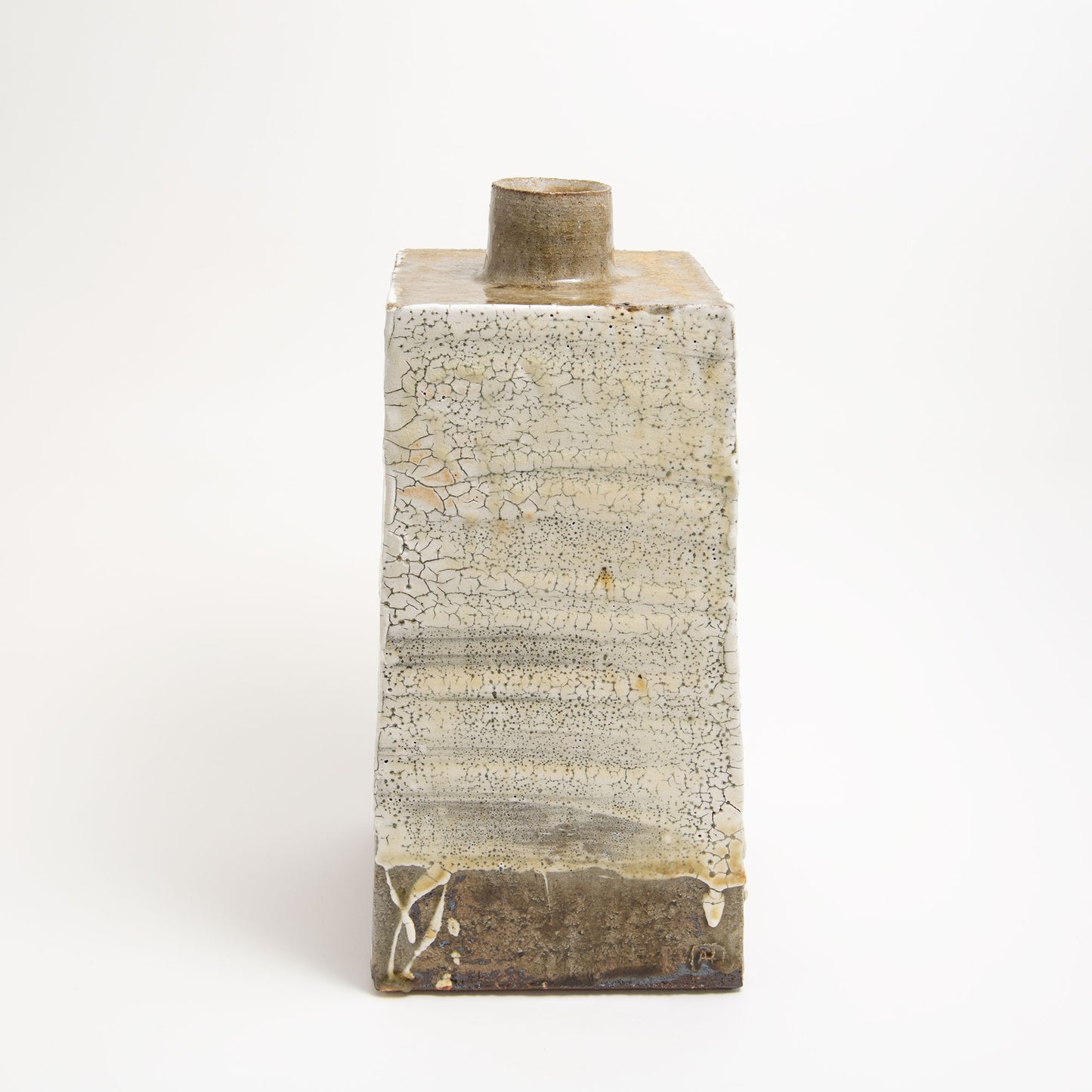 Oblong Press Moulded Bottle