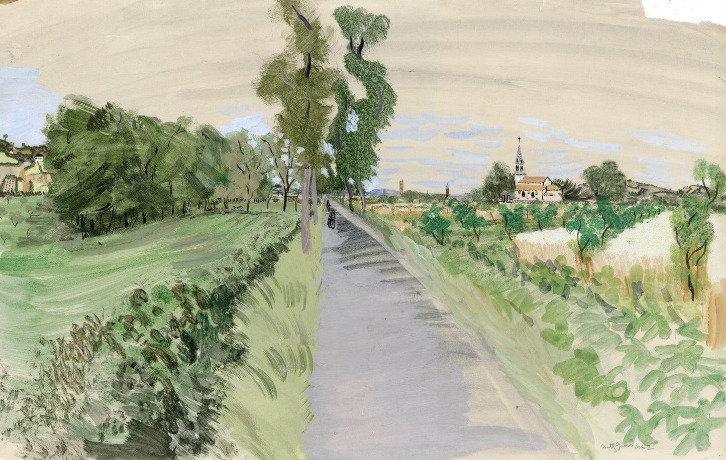 Road to Le Boulvé