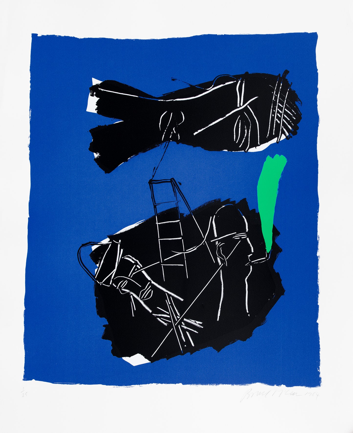 Pipe of Peace (blue background)