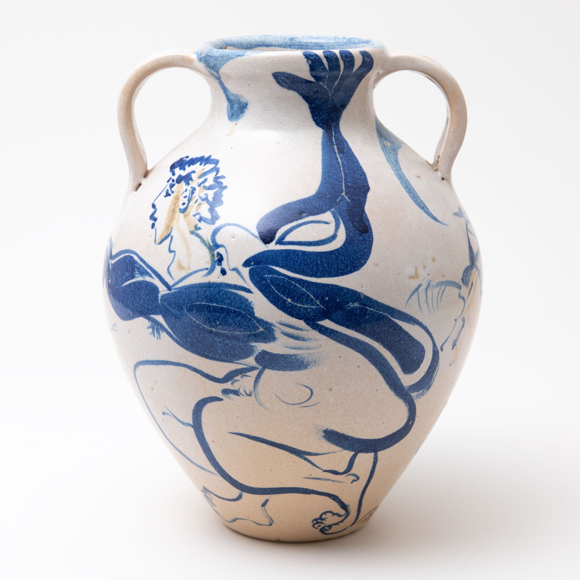 Ceri Richards Vase with Handles Goldmark