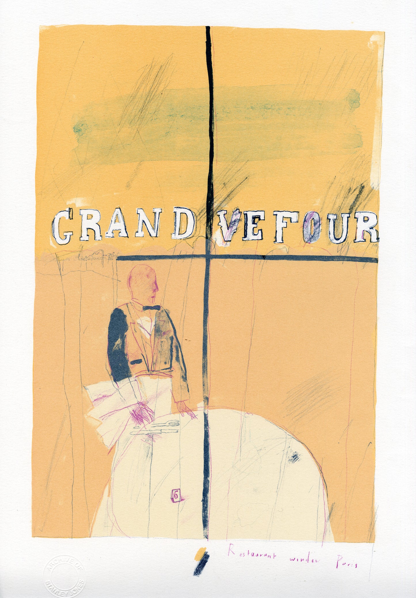 Restaurant Window, Paris