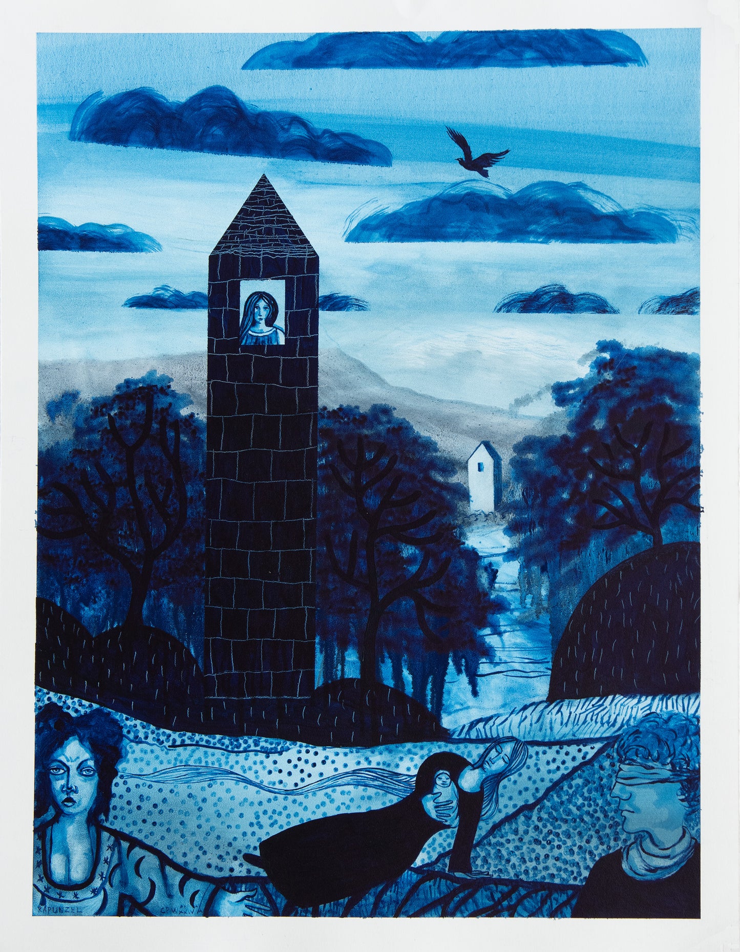 Rapunzel, Enchantress and the Blind Prince