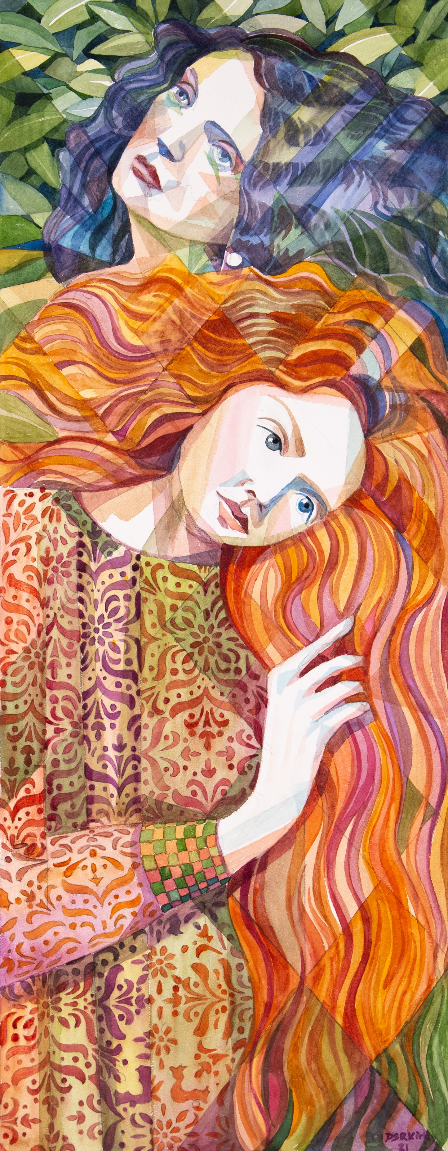 Jane Morris and Lizzie Siddal