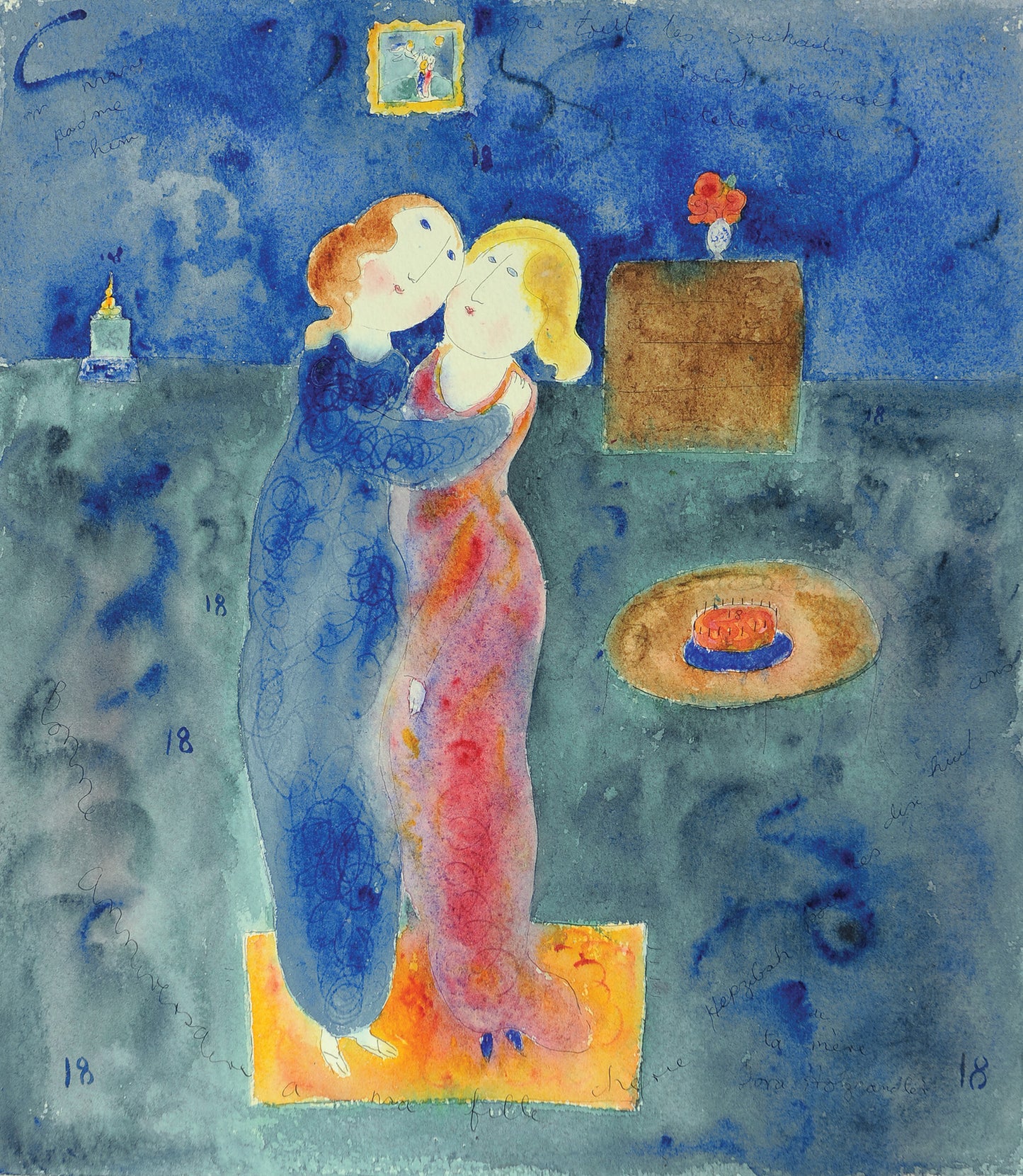 With my Daughter Hermione on her Birthday