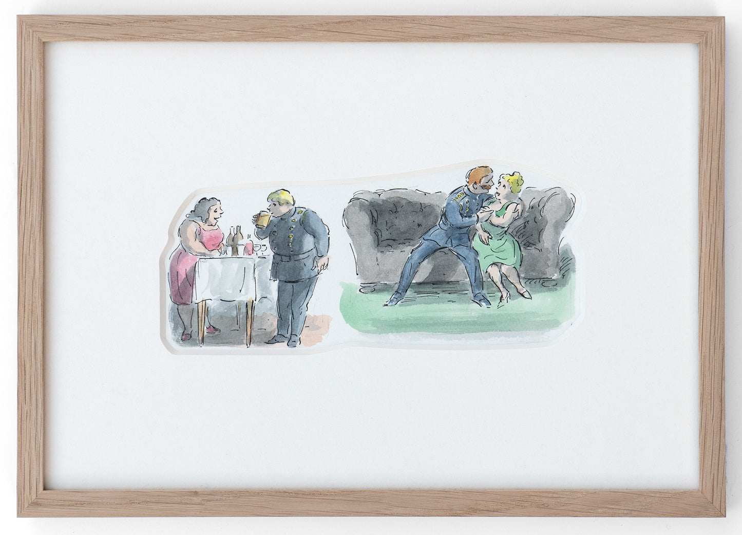 Captain Whiskers and Lieutenant Stout...