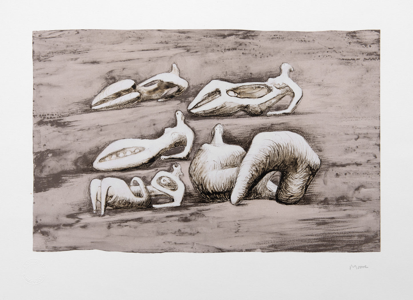 Five Reclining Figures
