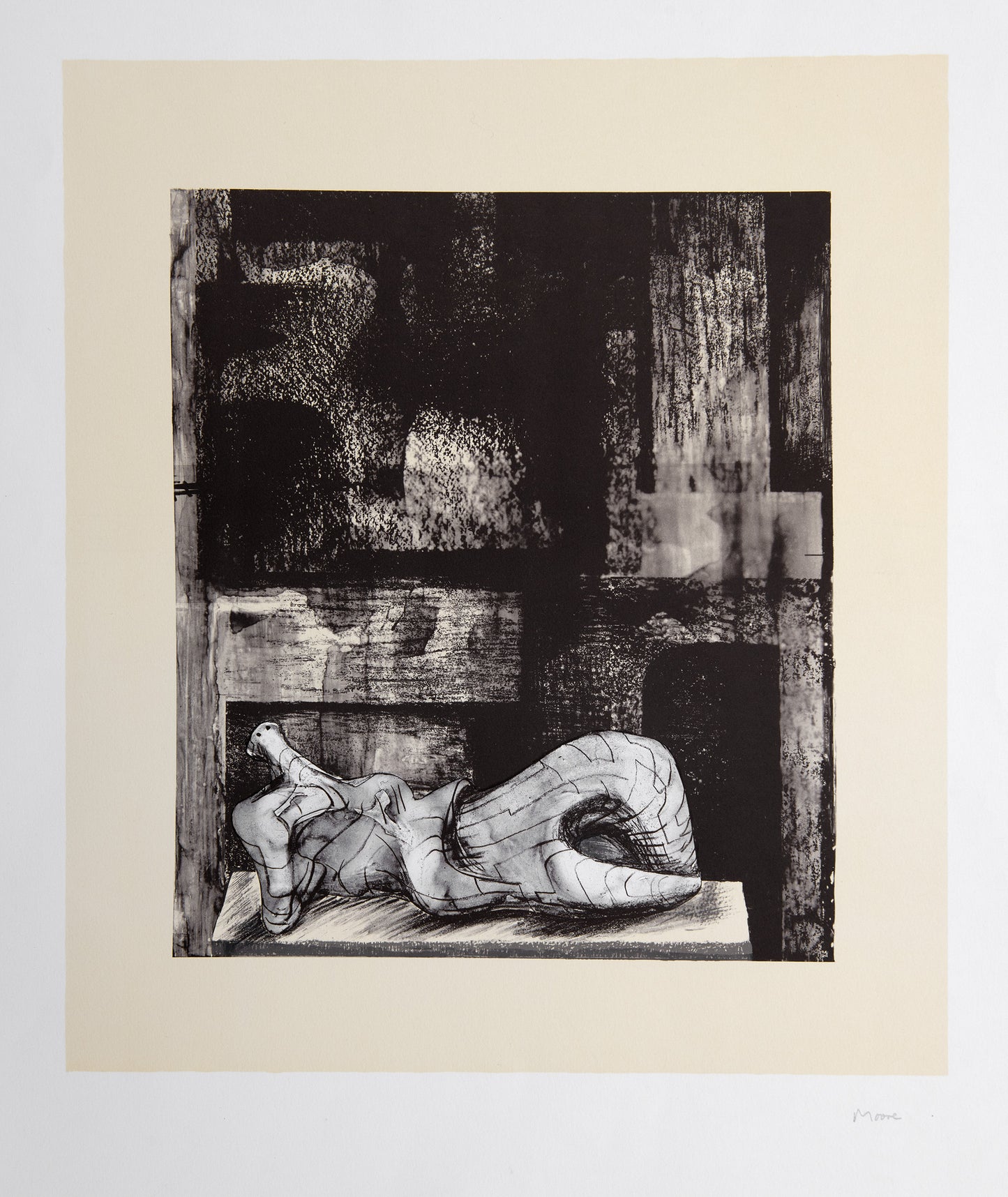 Reclining Figure: Architectural Background II