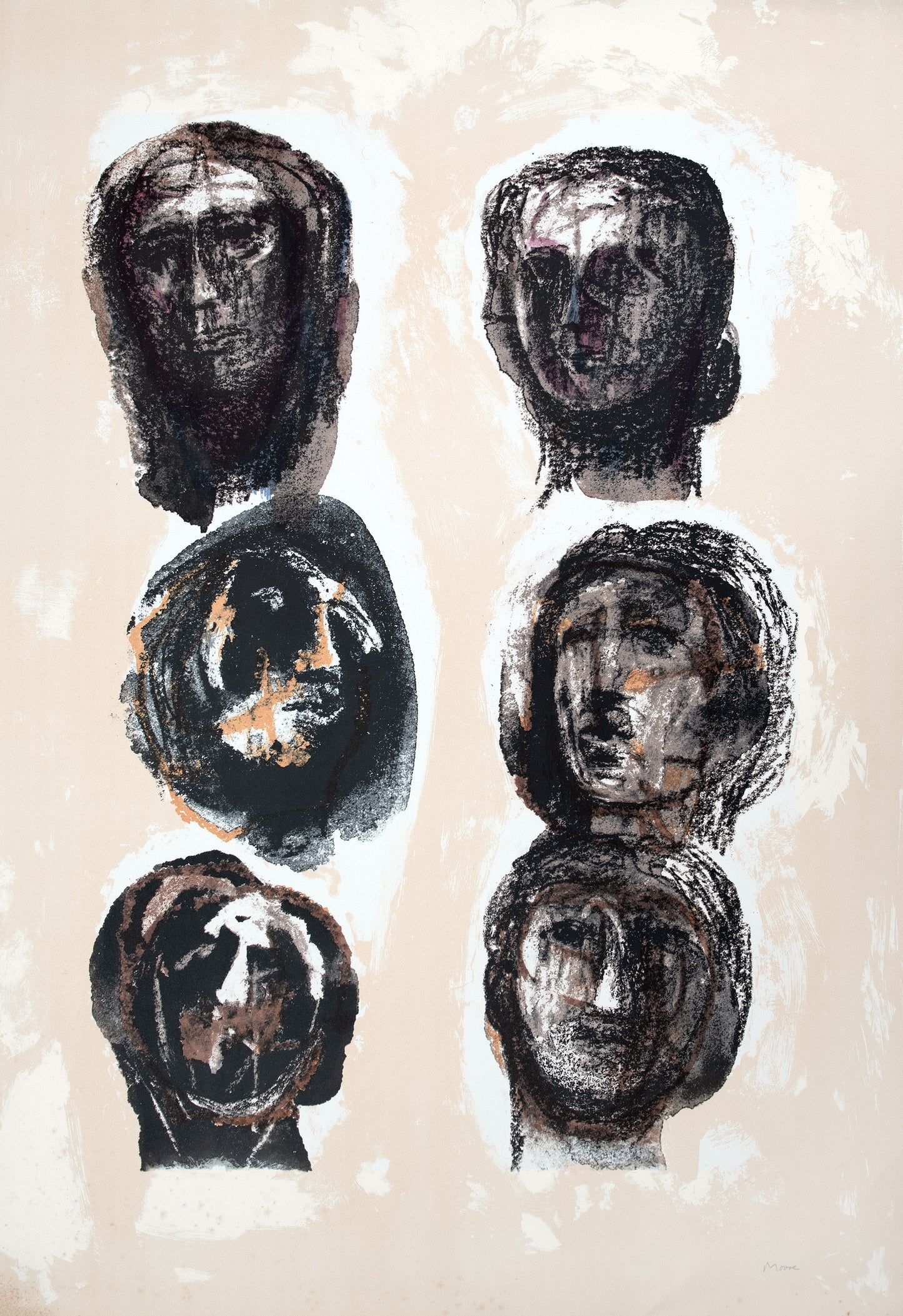 Six Heads Olympians