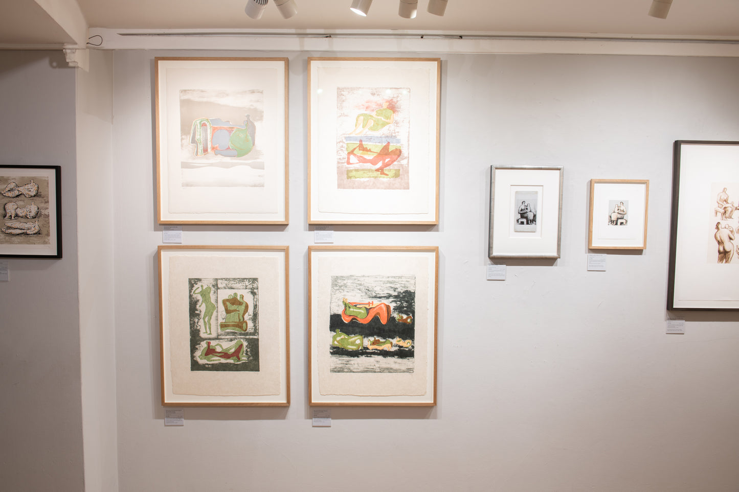 Reclining Figure with Sky Background