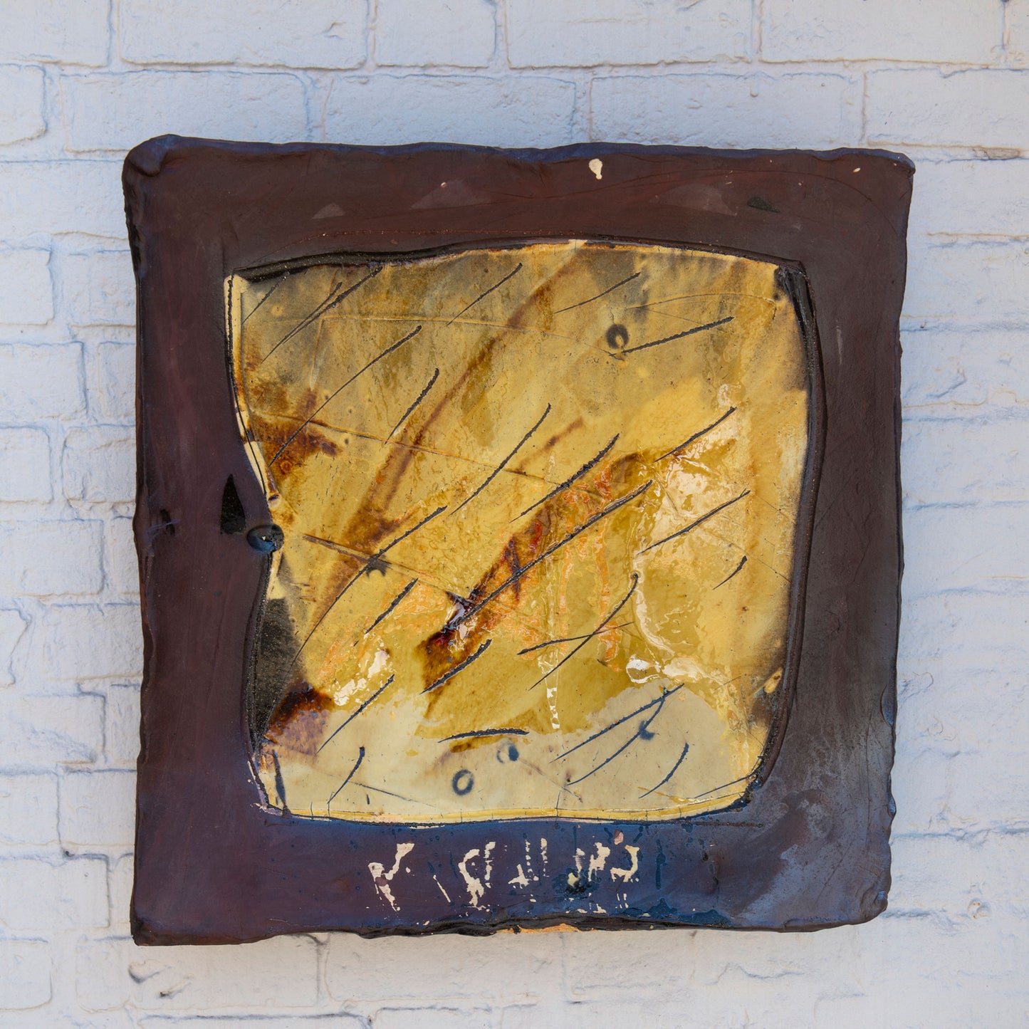 Very Large Square Slab Platter
