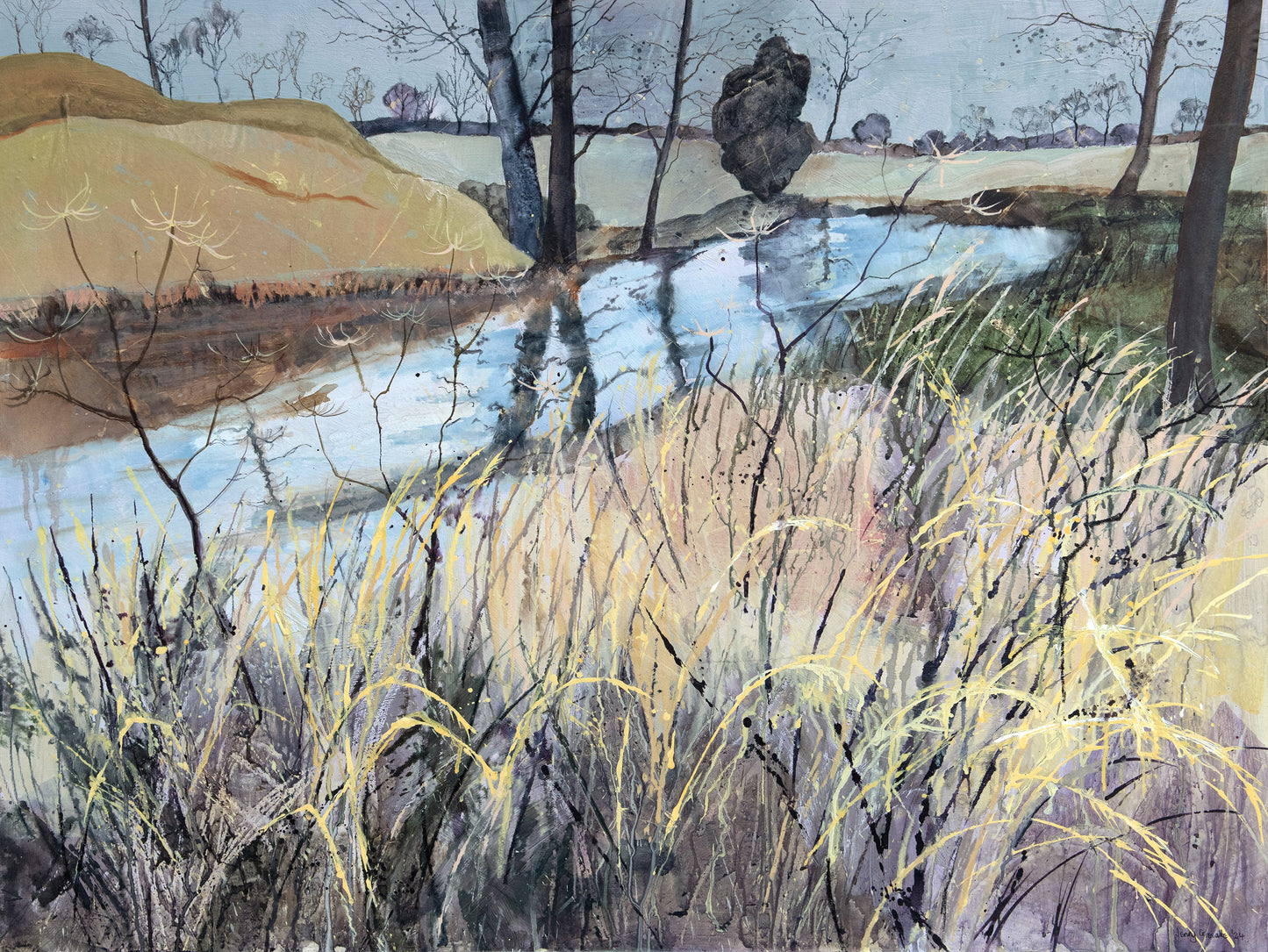 February Grasses