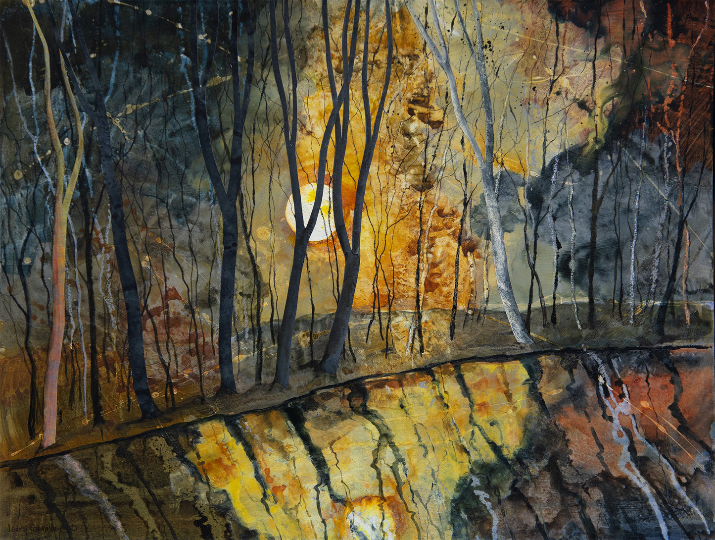 Reflections of the Moon