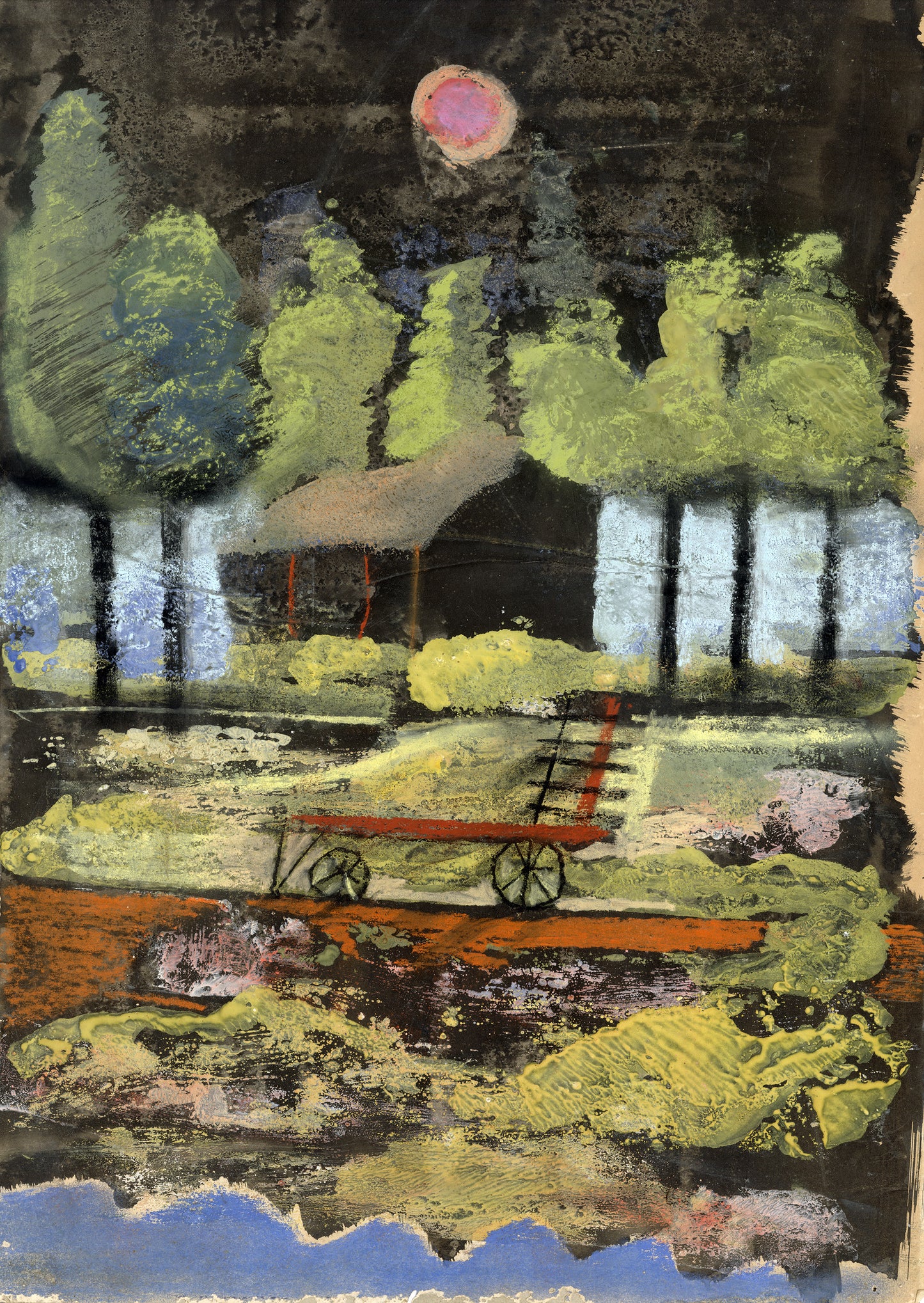Cart and Barn