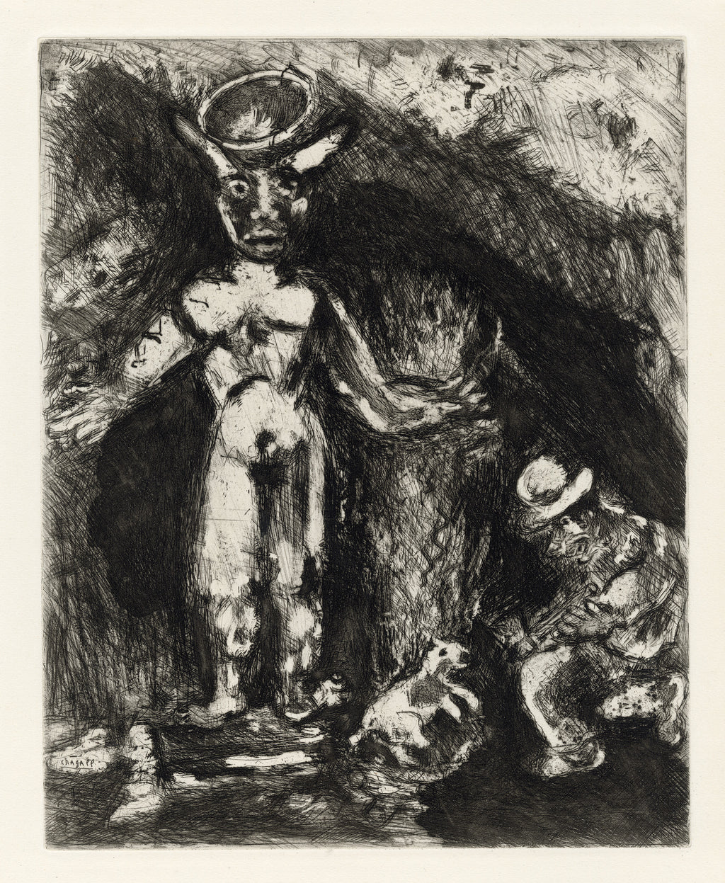 The Man and the Wooden God