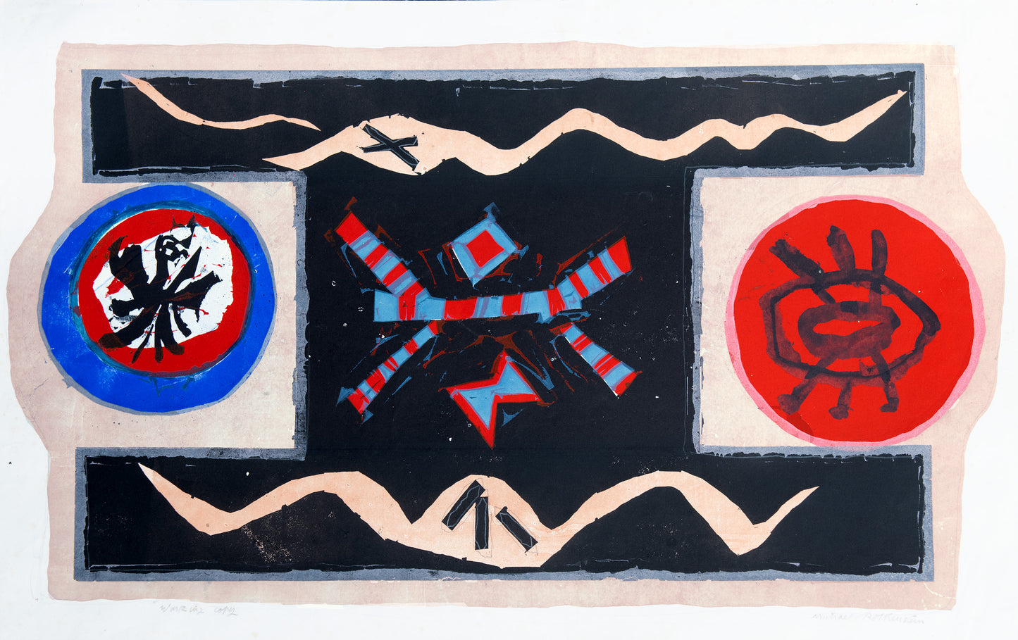 Circles and Waving Lines