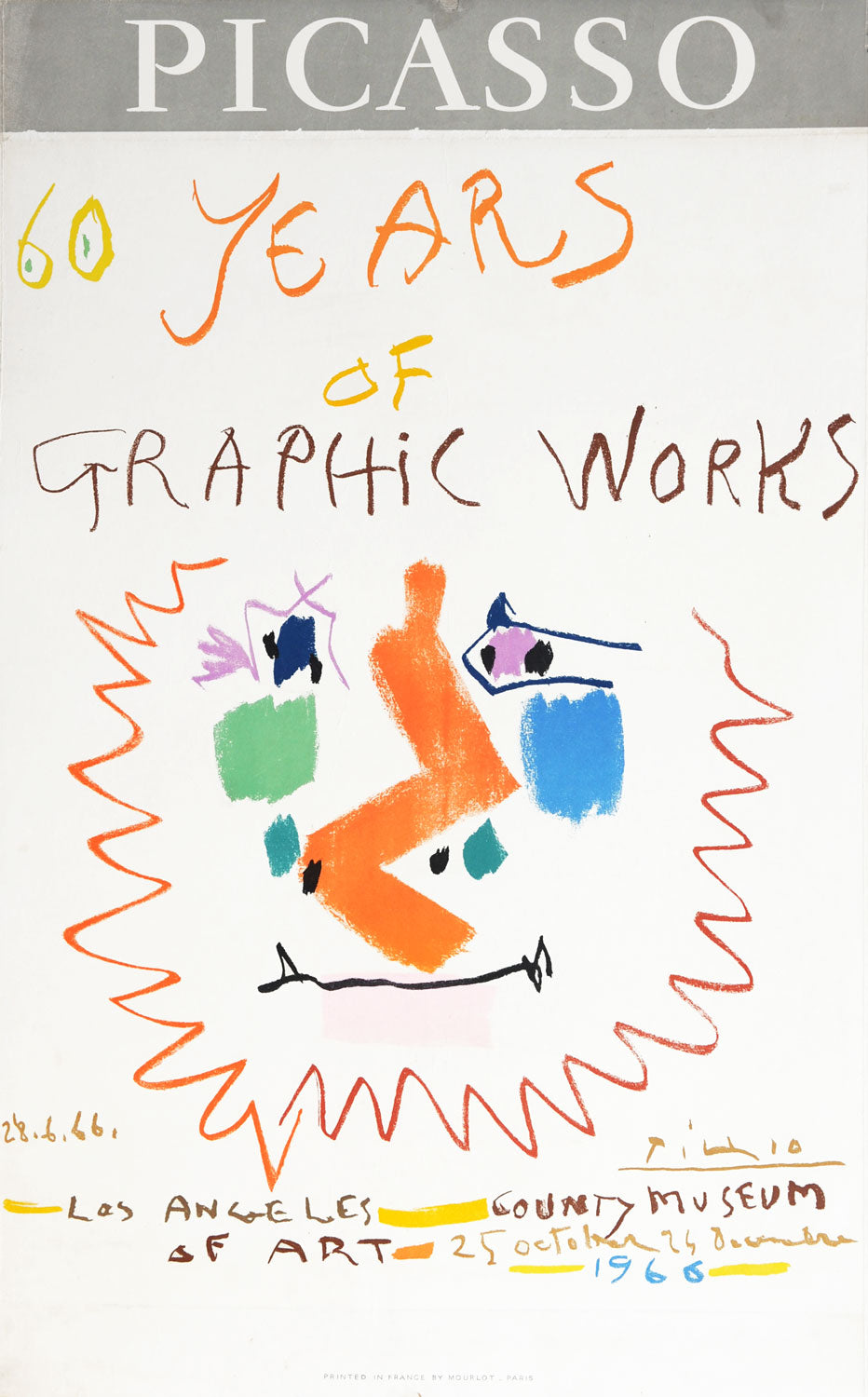 Pablo Picasso 60 Years of Graphic Works – Goldmark