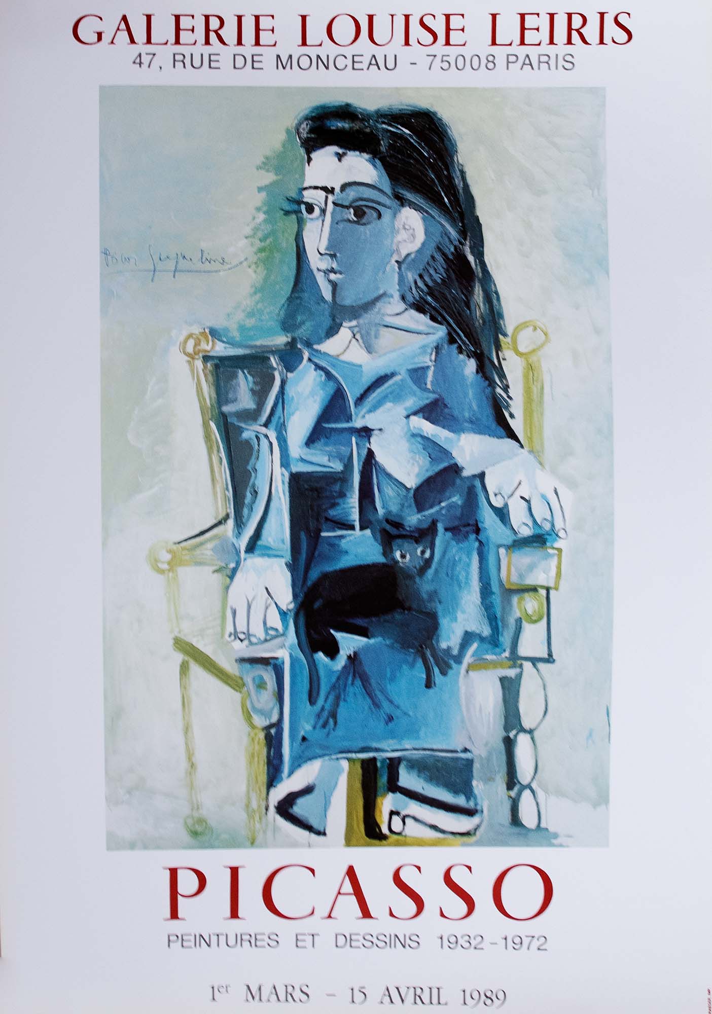 Pablo Picasso Galerie Louise Leiris, 1989 – Goldmark