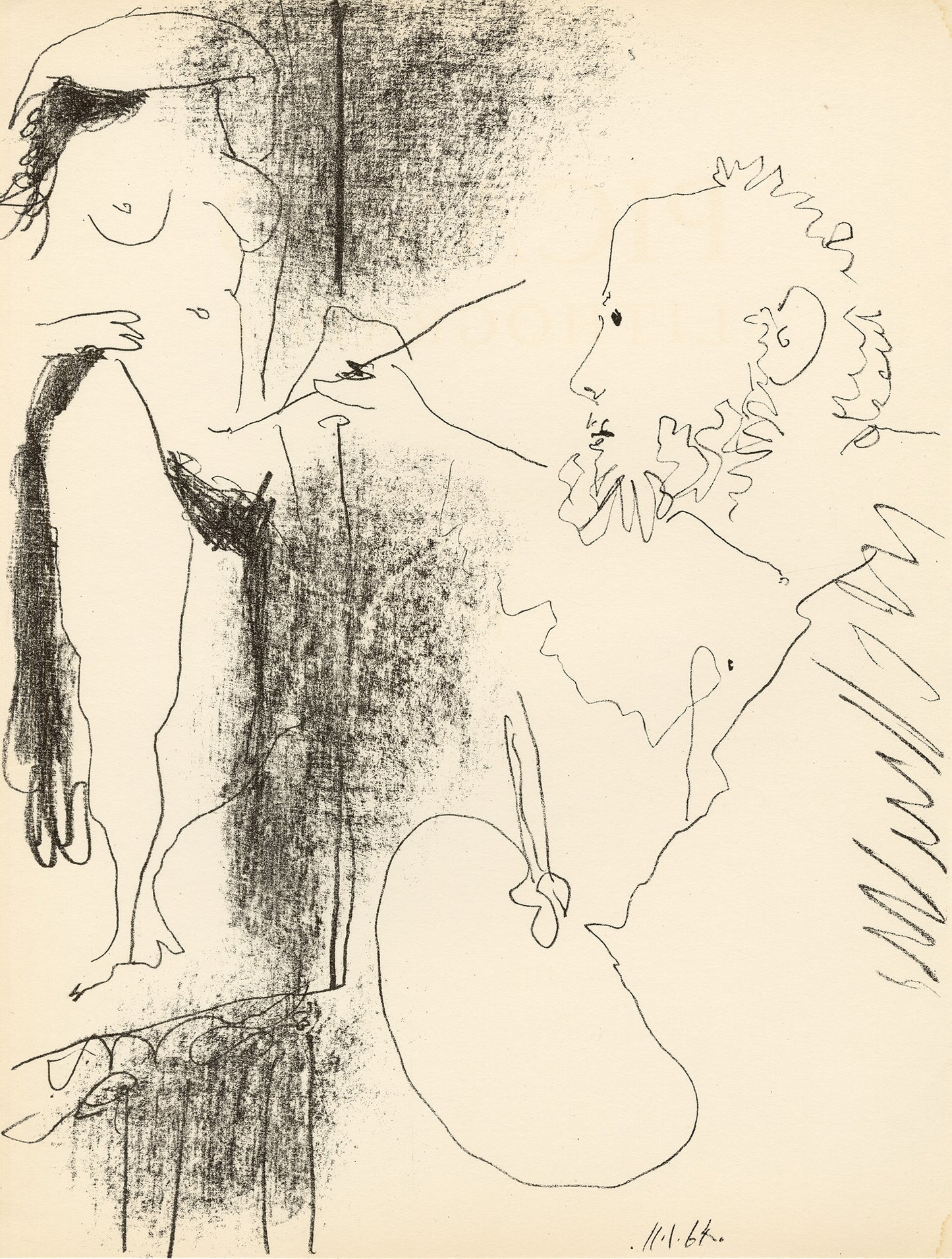 The Artist and His Model