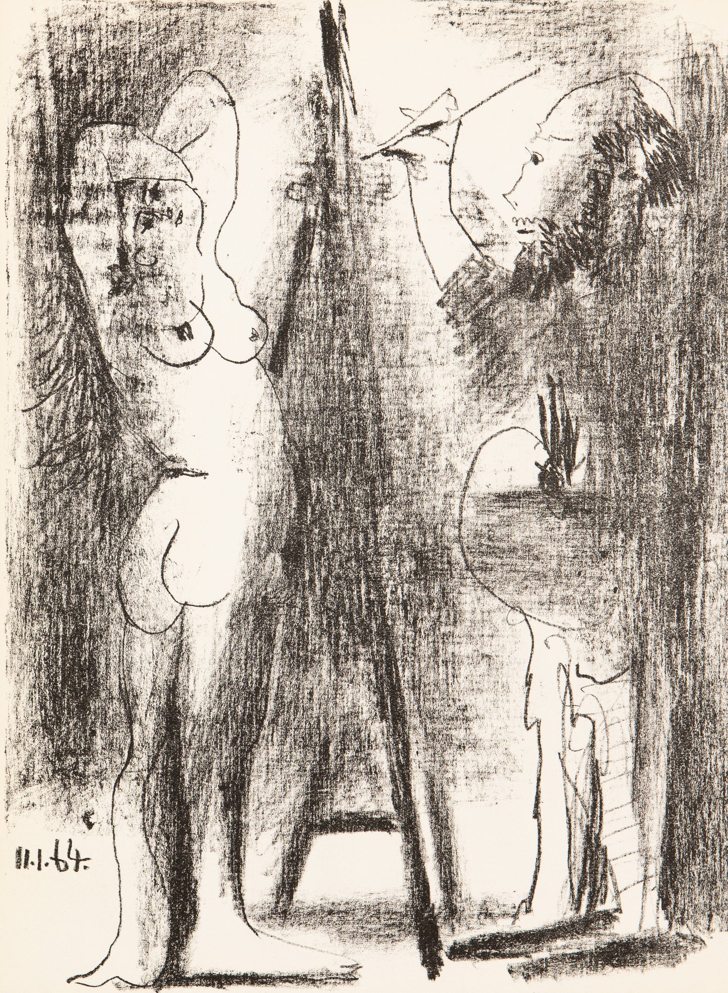 Le Peintre et son Modèle