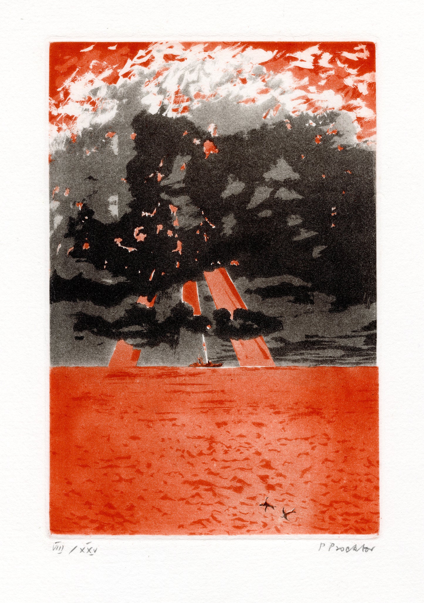 The charmed water burnt alway, A still and awful red.