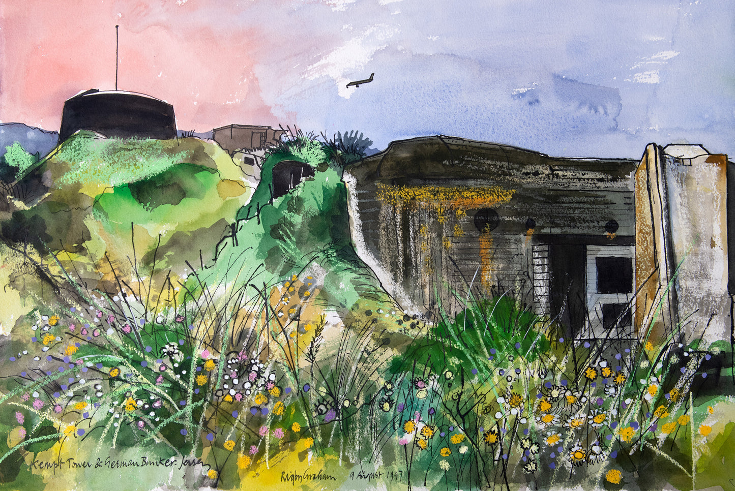 Kempt Tower and German Bunker, Jersey.