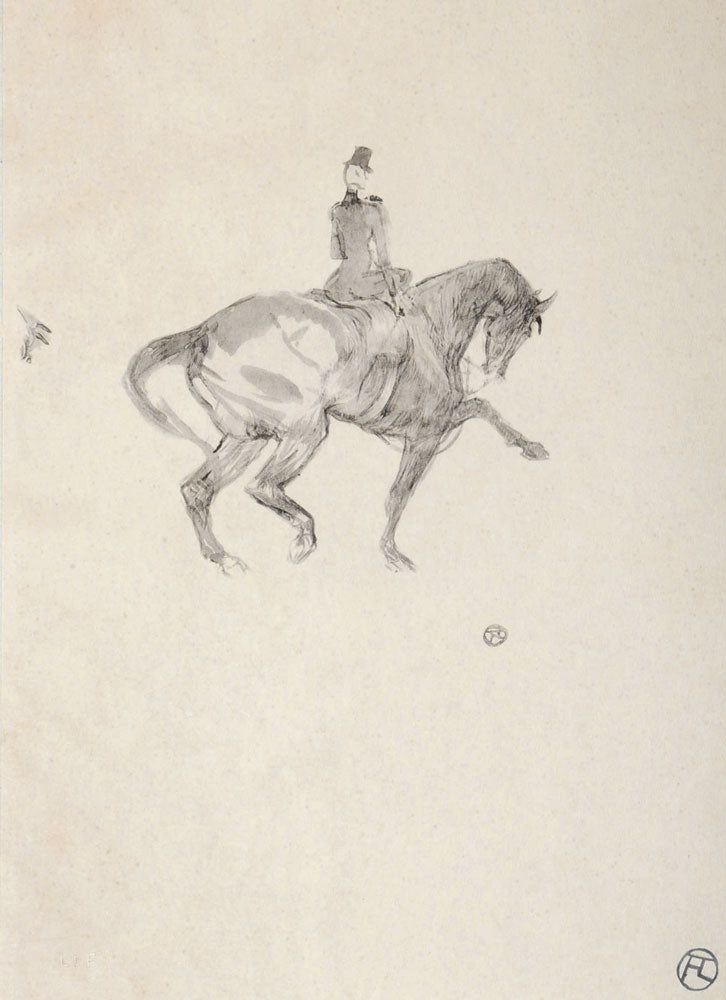 Écuyère de Haute École. - Le Passage