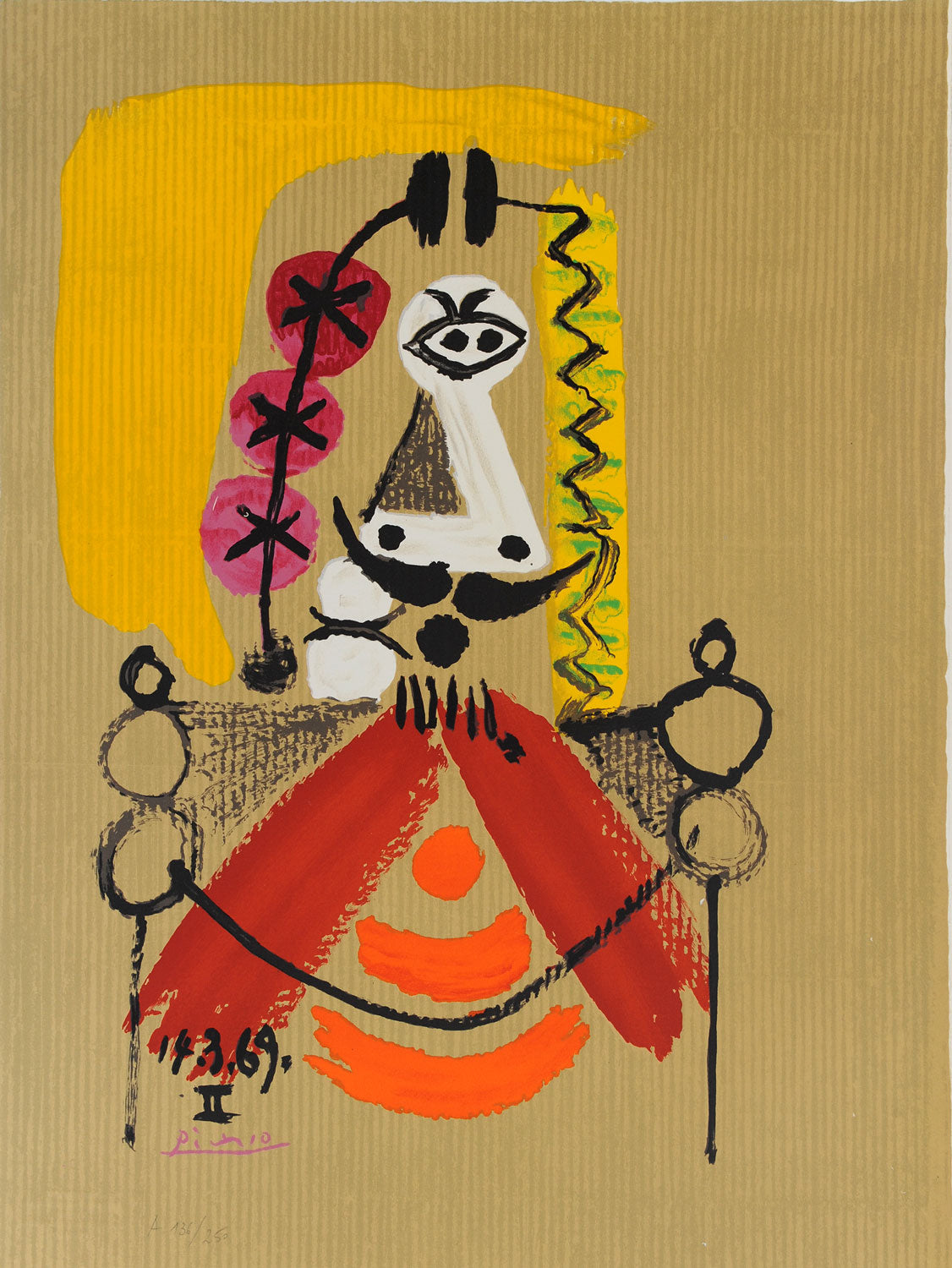 Portrait Imaginaire - 14.3.69. II