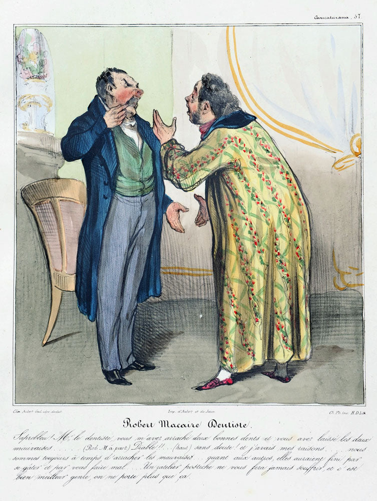 Robert Macaire the Dentist