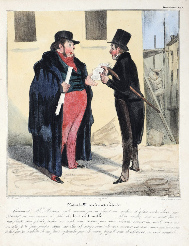 Robert Macaire The Architect