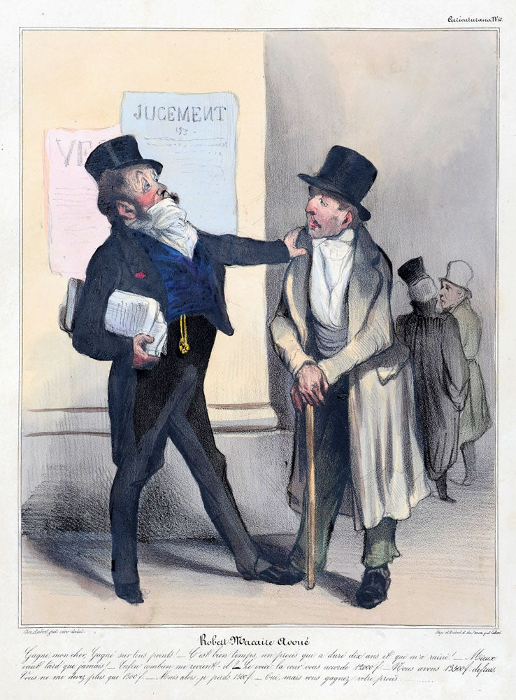 Robert Macaire Acknowledged