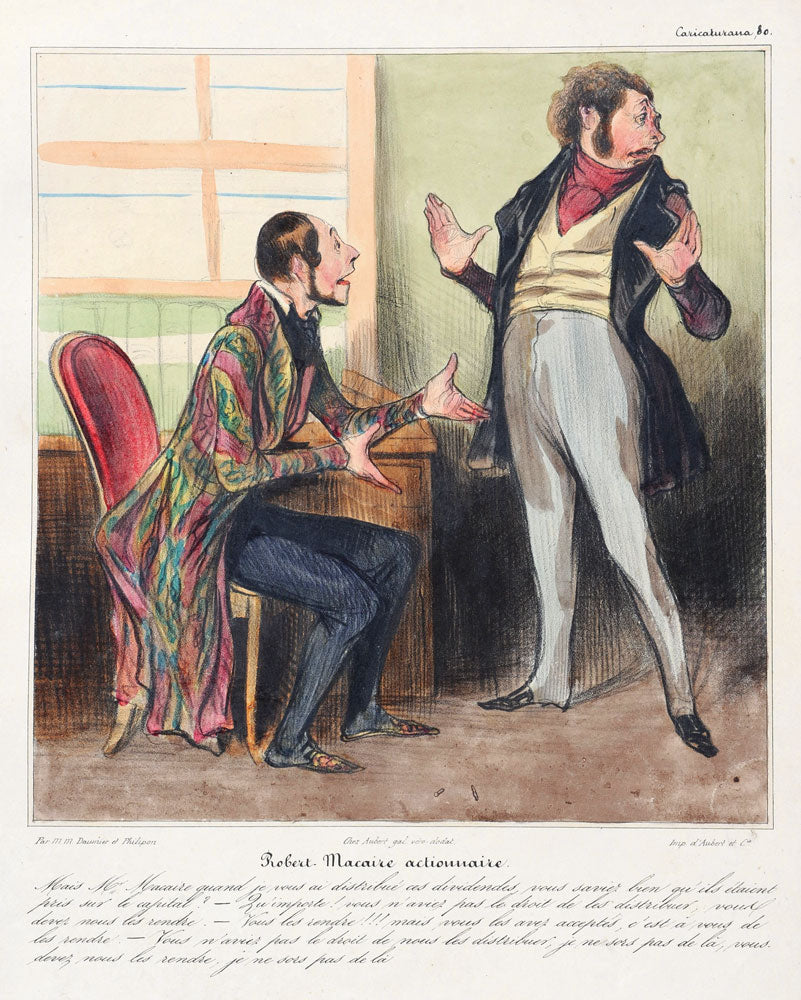 Robert Macaire The Share-Holder