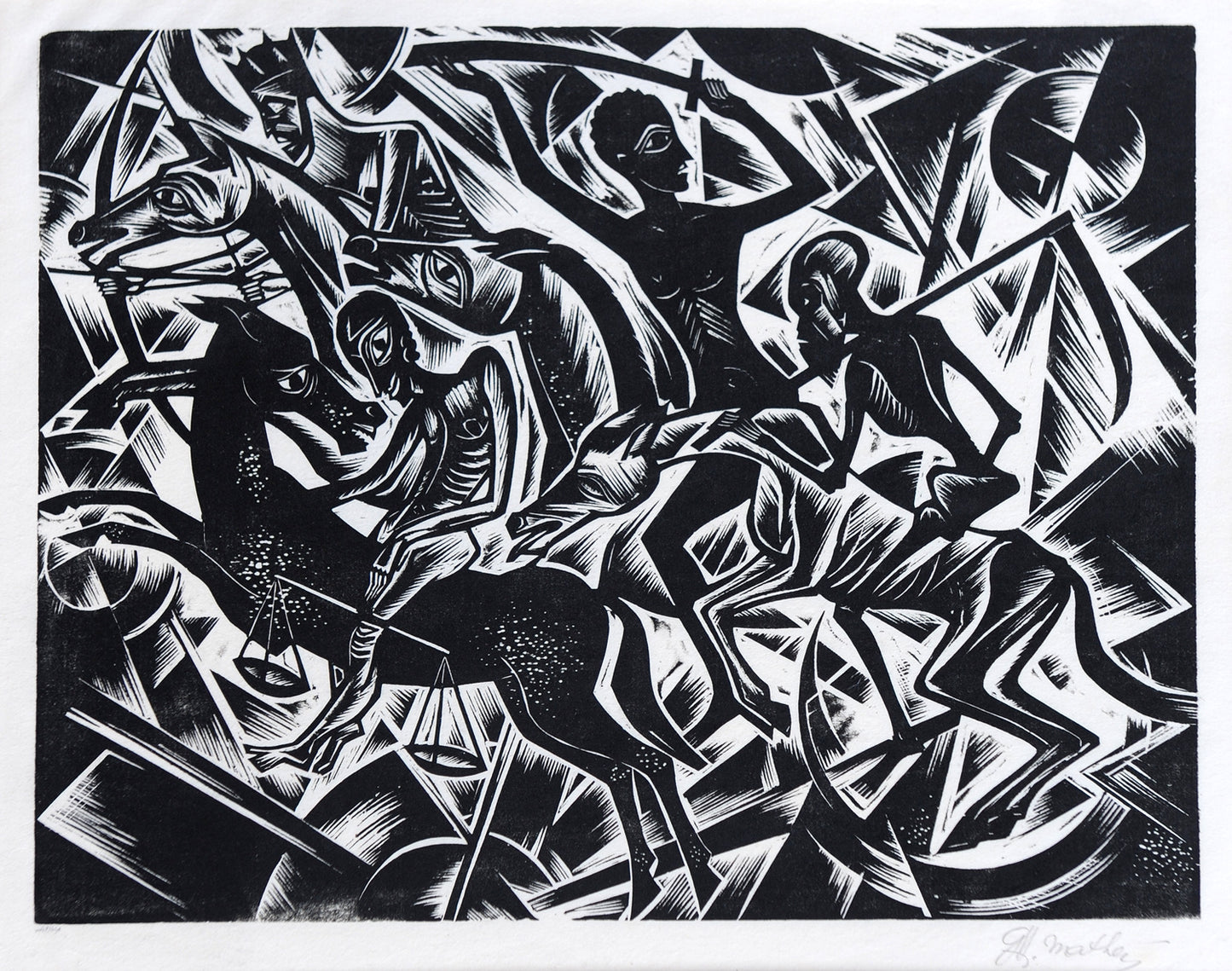 Die Apokalyptischen Reiter (the Four Horsemen of the Apocalypse)