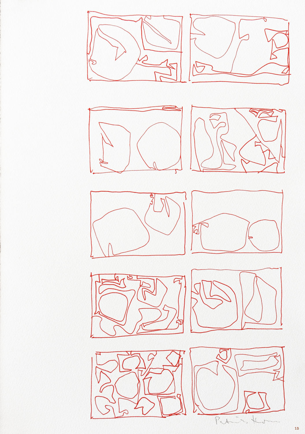 Ten Drawings for Paintings: 1977