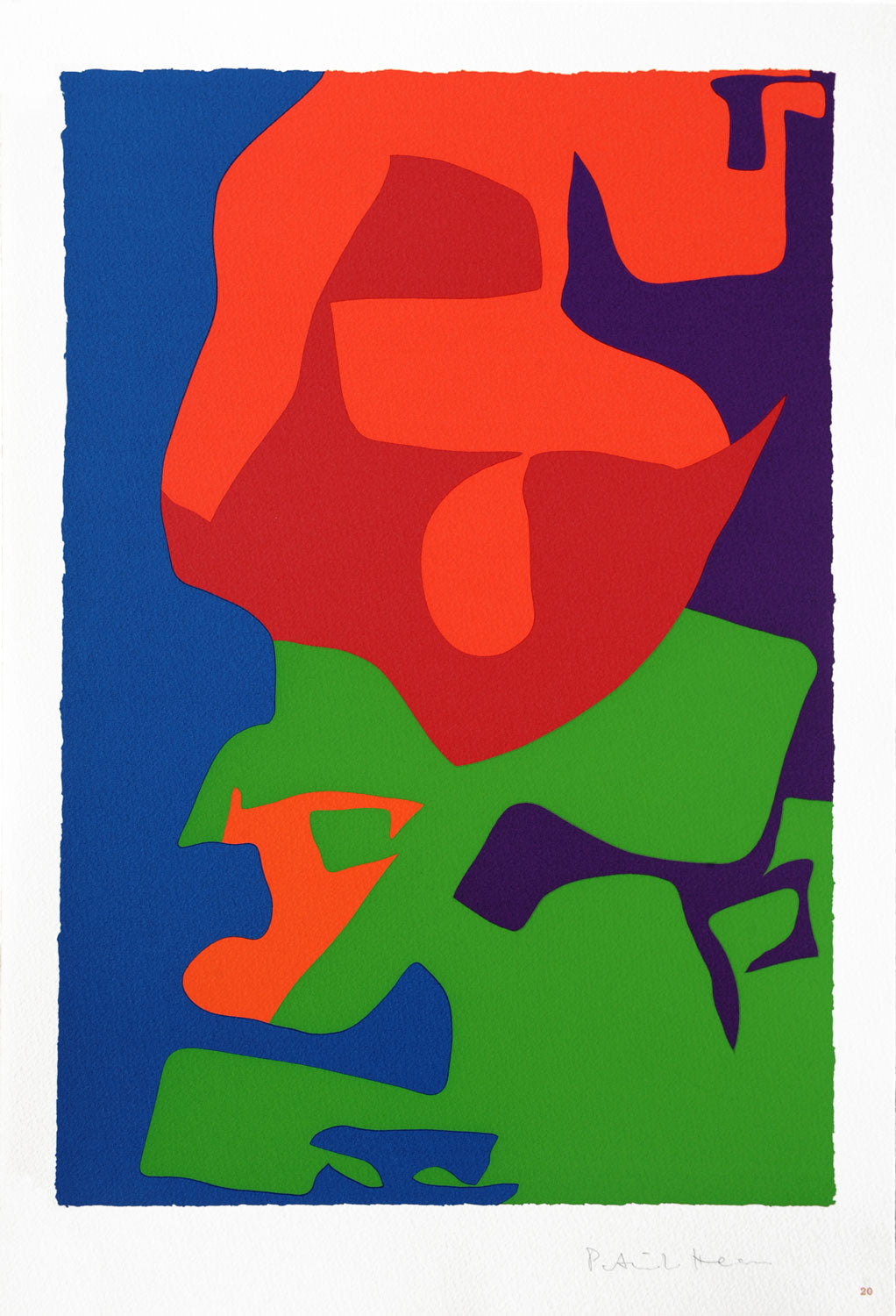 Second Vertical Screenprint: 1976