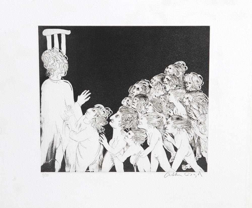 Lysistrata calls the Women