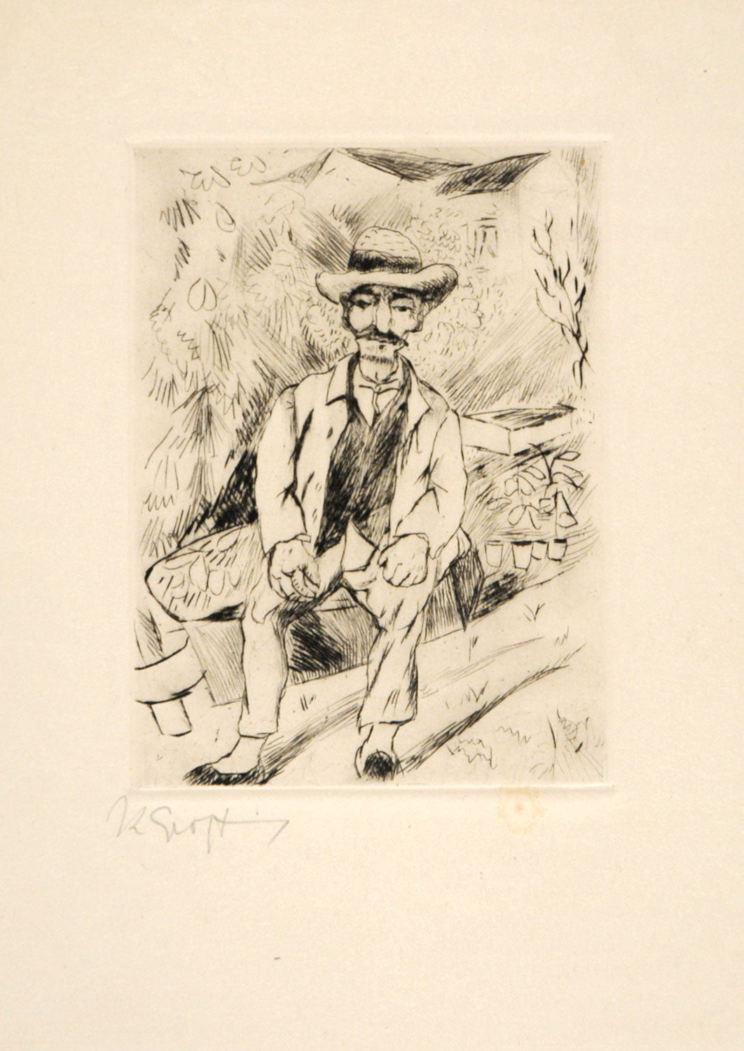 Der Alte Gärtner (The Old Gardener)