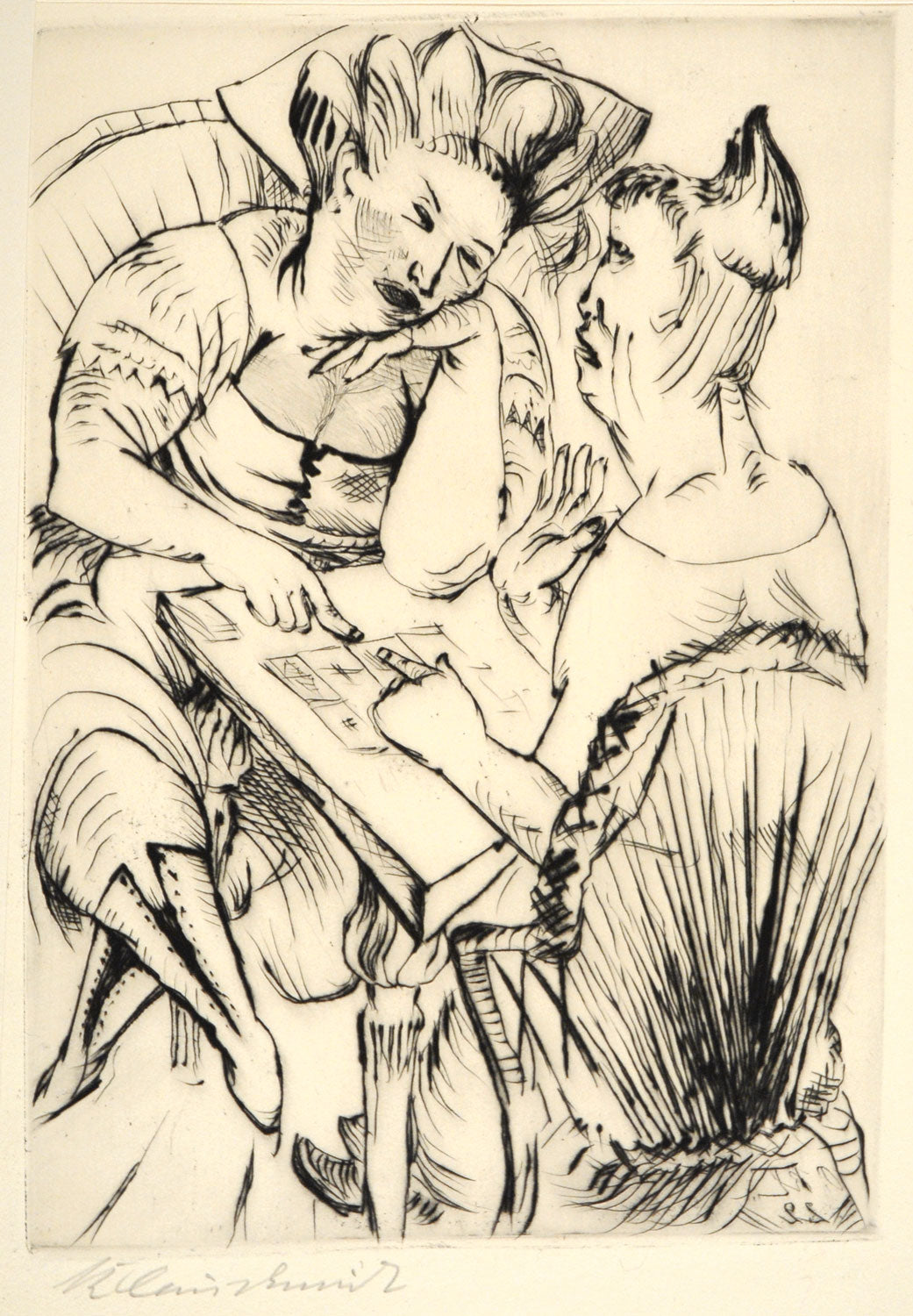 Bei Der Kartenschlägerin (With the Fortune Teller)