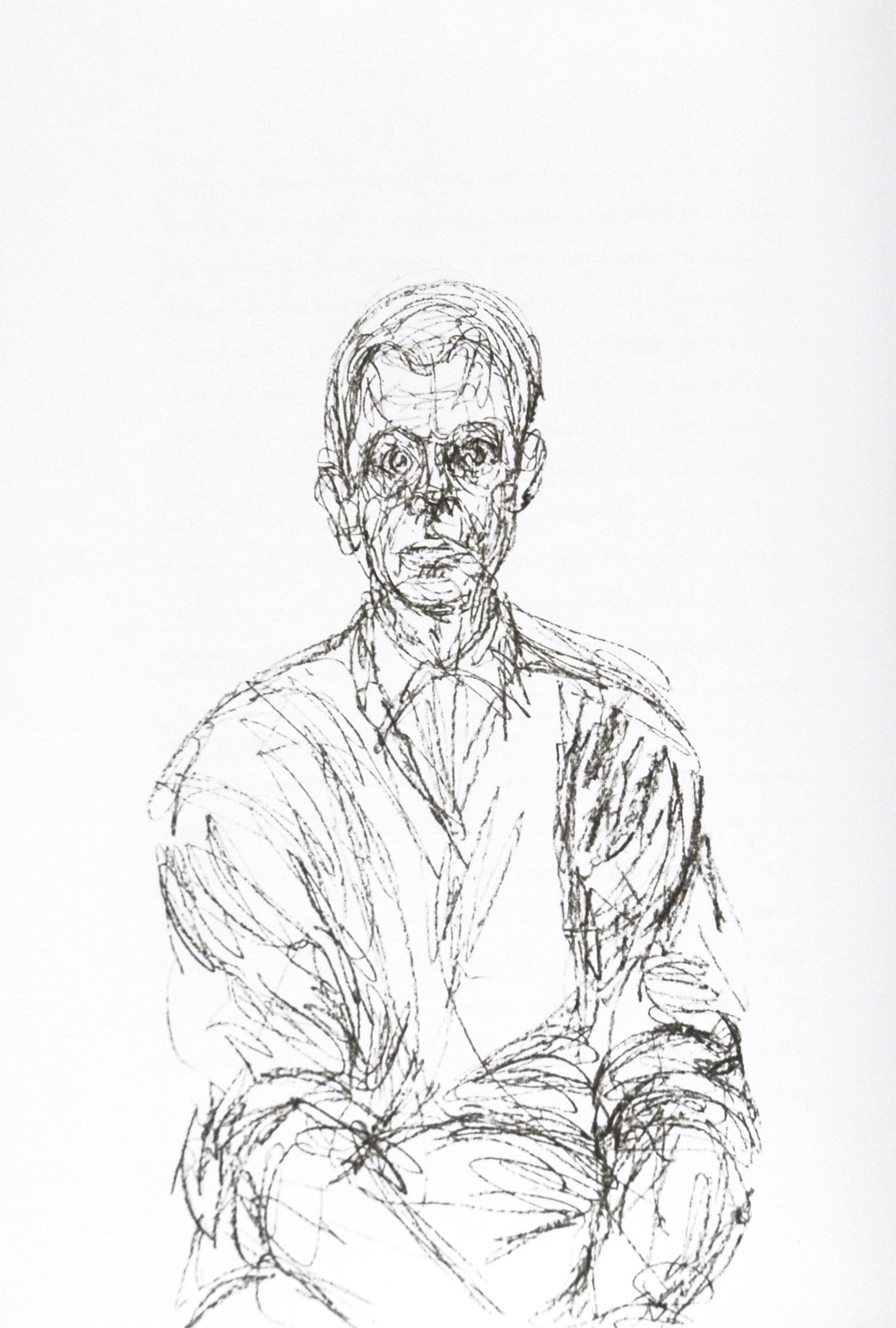 Bust of a Seated Man