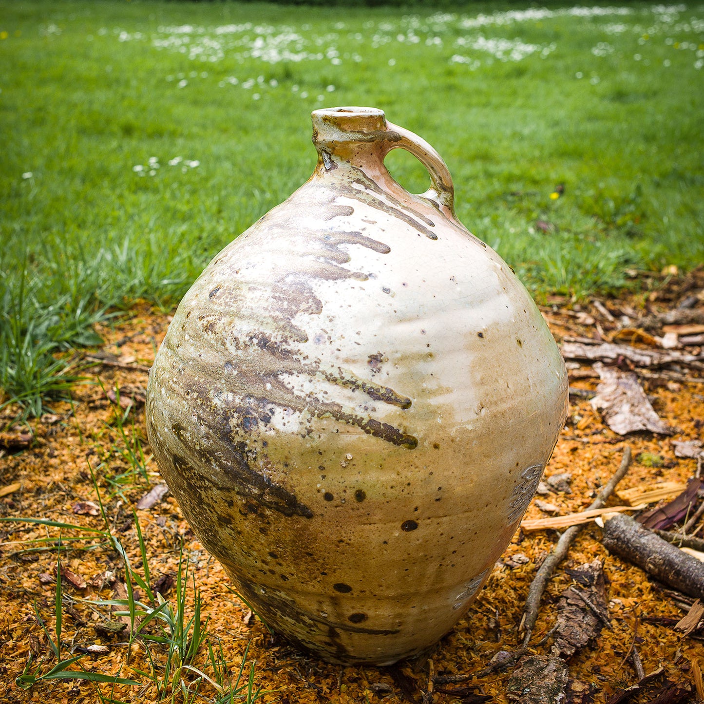 Large Bellarmine Type Bottle