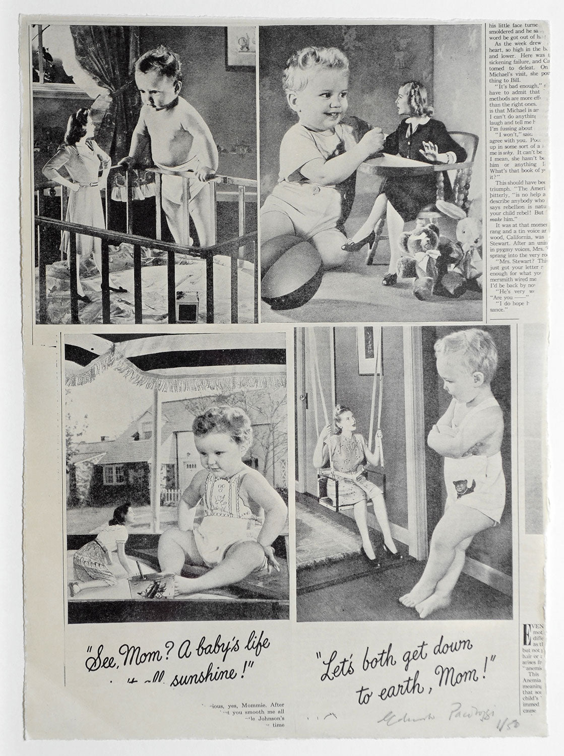 See Mom? A Baby's Life is not all Sunshine