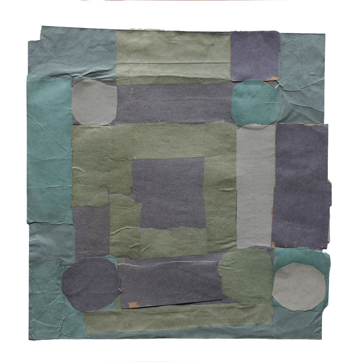 Blue & Green Circles & Oblongs