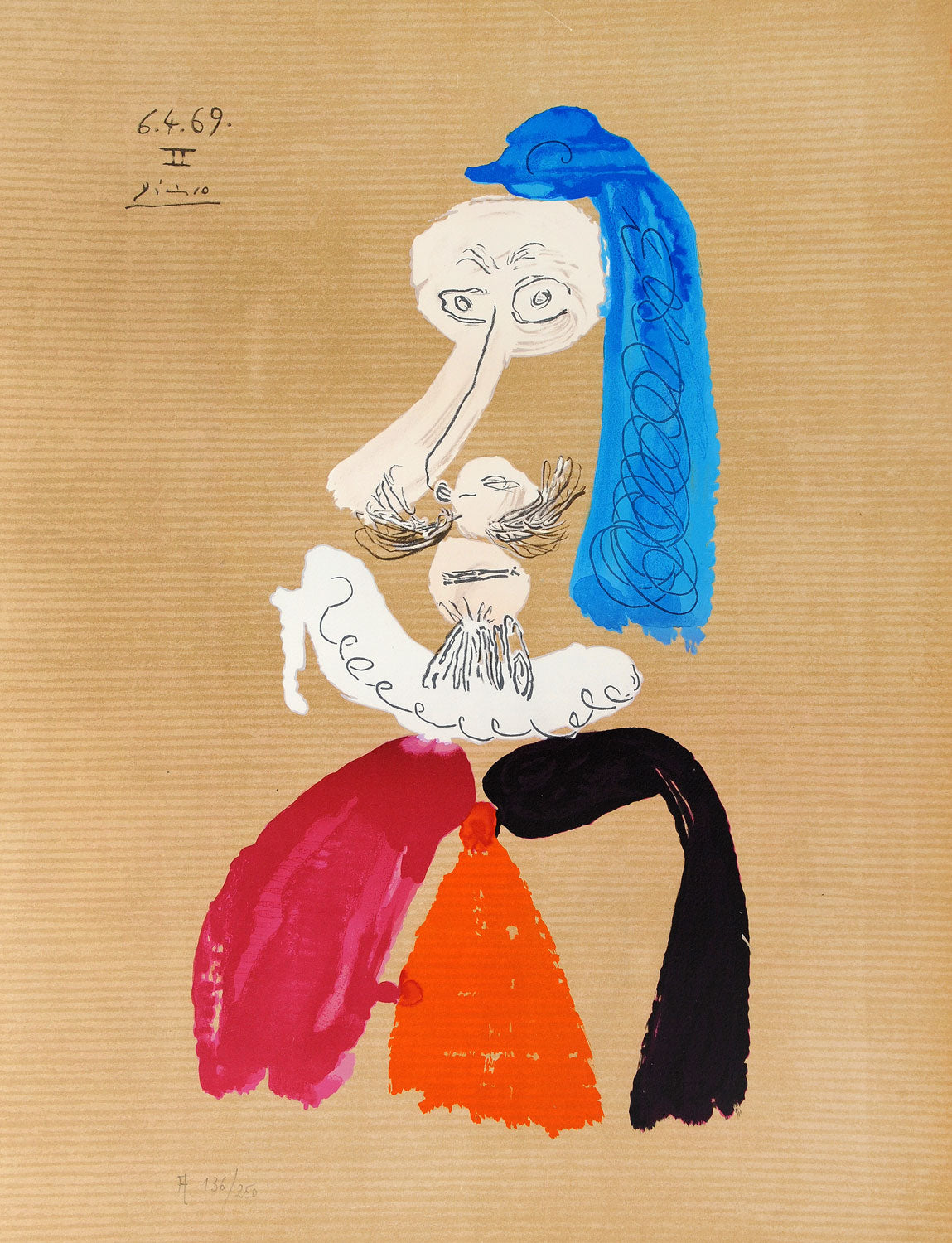 Pablo Picasso Portrait Imaginaire - 6.4.69. II – Goldmark