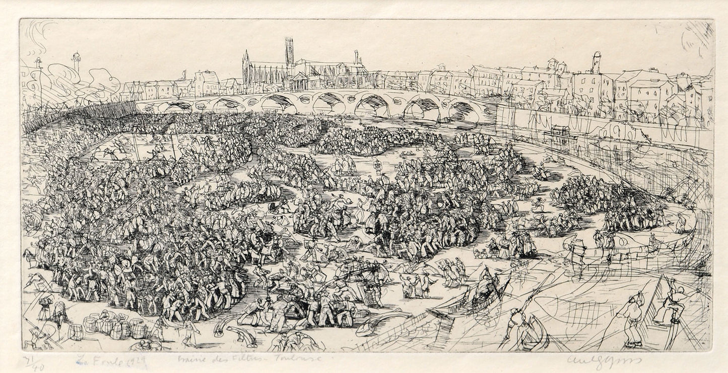 La Foule, Prairie des Filtres, Toulouse.